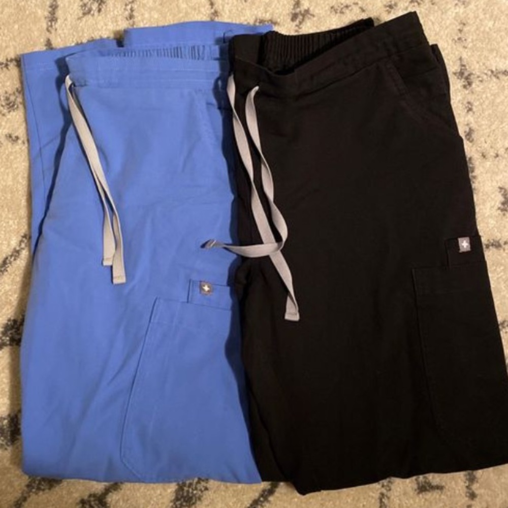 FIGS ceil blue yola pant